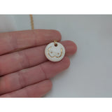 Boobie Necklace. Porcelain and Gold White Necklace - Niamh.Co